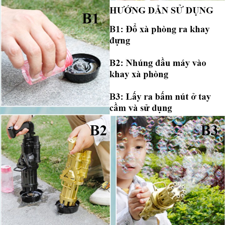 MÁY BẮN BONG BÓNG TỰ ĐỘNG