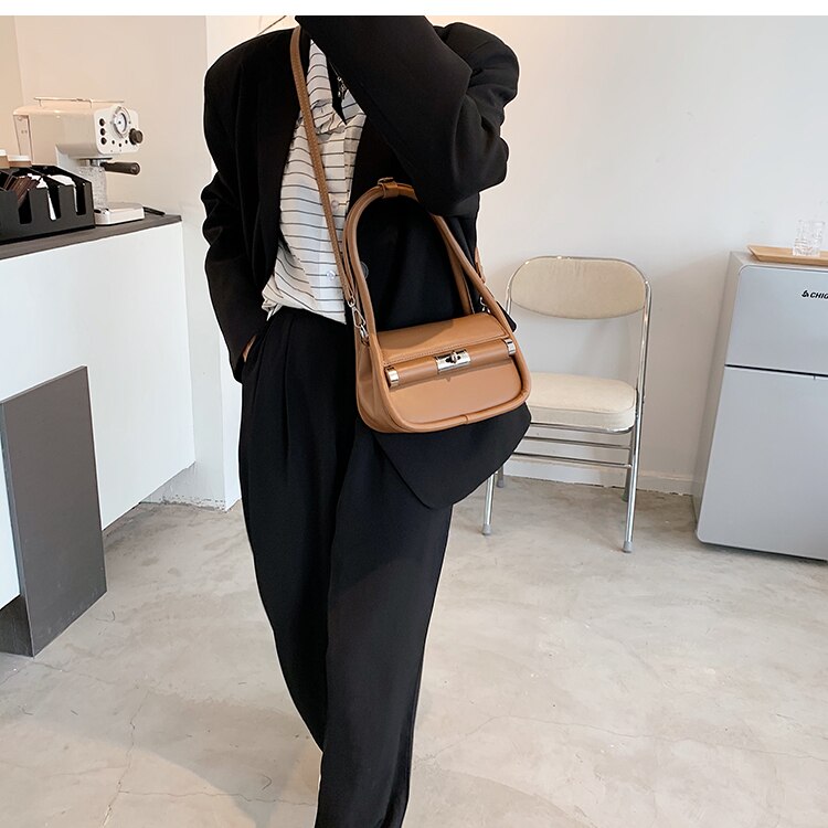 Túi Xách Tay/ Đeo Vai JASMIN NOIR Da PU Phong Cách Hàn Quốc Thời Trang Cho Nữ