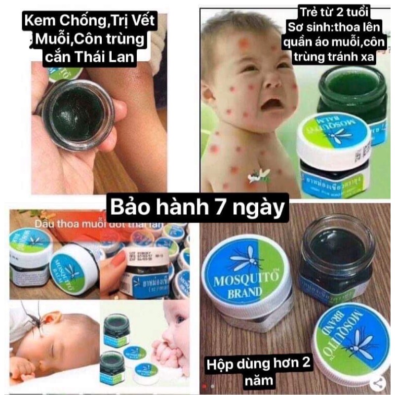 [CHỈ BÁN HÀNG THÁI] KEM BÔI MUỖI,CÔN TRÙNG THÁI LAN [BẢO HÀNH 7 NGÀY][FREESHIP][SẴN][CHUẨN HÀNG]