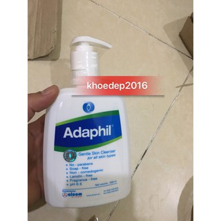 Adaphil 500ml Sữa tắm, rửa chuyên dụng cho trẻ em và người lớn