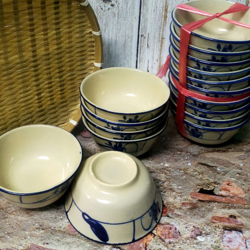 😇 Set 5 Chén 🦀 Đá Siêu Đẹp (Hàng Dày Dặn Láng Mịn)😁