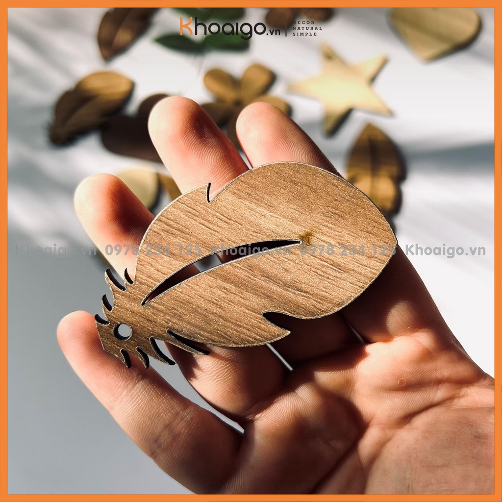 Miếng Gỗ Trang Trí Decor Phòng, Cửa Hàng