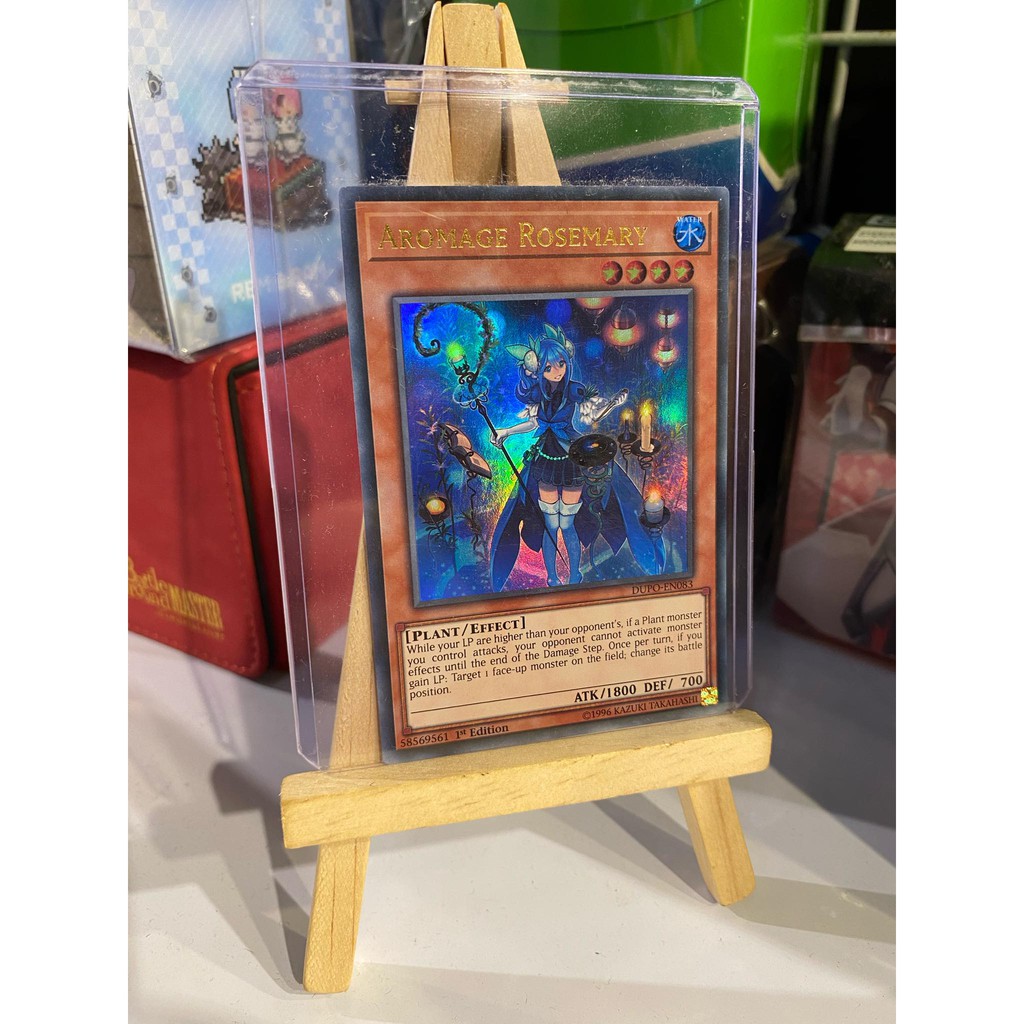 Lá bài thẻ bài Yugioh Aromage Rosemary - Ultra Rare - Tặng bọc bài nhựa bảo quản