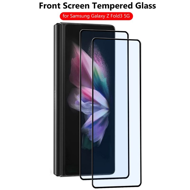 Miếng Dán Kính Cường Lực 5D 2 Mặt Cho Samsung Galaxy Z Fold 3, Z Fold 4 , Miếng Dán Bảo Vệ Màn Hình Cho Samsung Z Fold