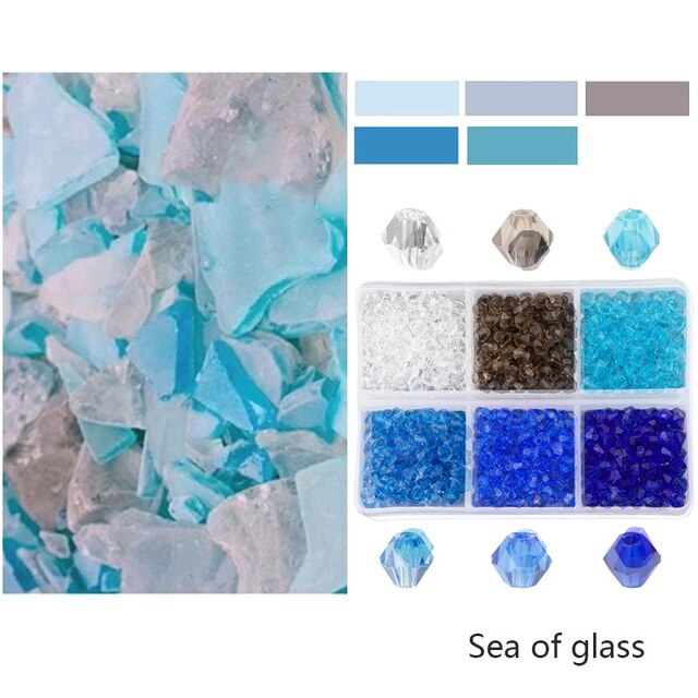 Chuỗi hạt pha lê kích thước 4mm dùng để làm đồ trang sức 5238