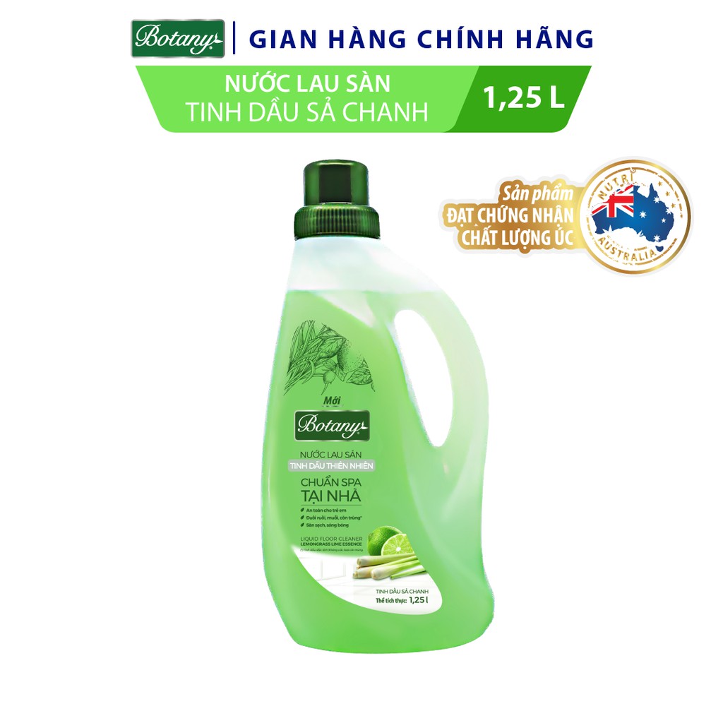 Nước Lau Sàn Botany Sả Chanh 1.25 lít