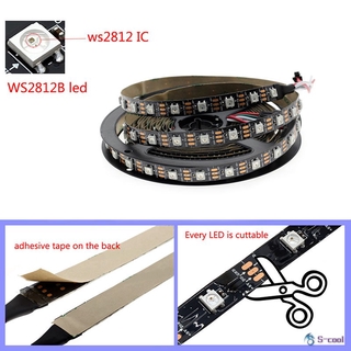 Bộ dải đèn LED nhiều màu WS2812B DC5V DIY PCB