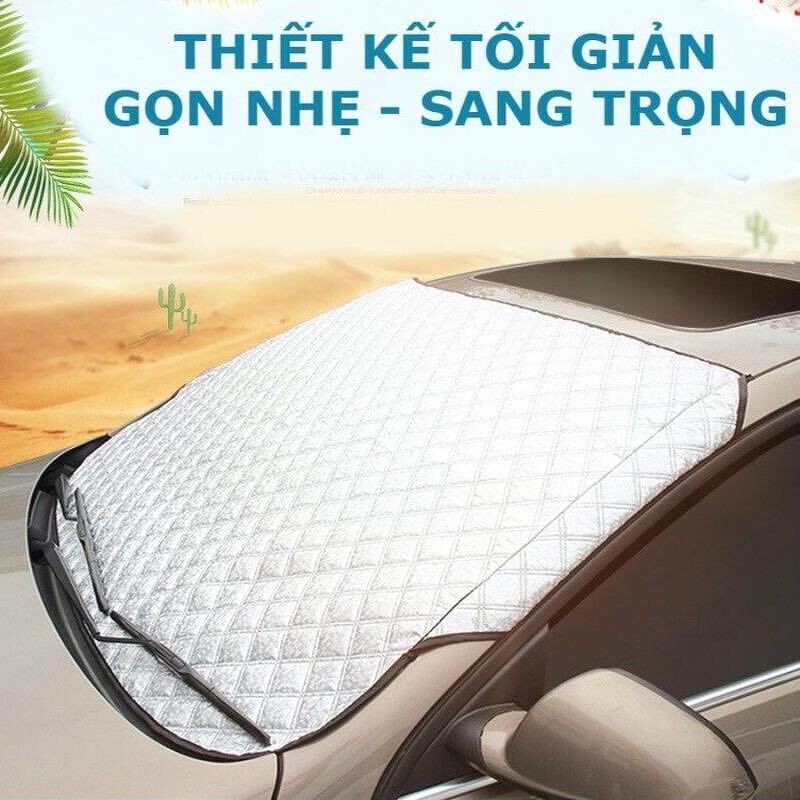 Bạt che nắng kính lái ô tô , cách nhiệt chống nắng 3 lớp OXM2welike