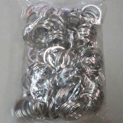 Khoen móc khoá dẹp inox 2.5cm - 3cm -3.5cm