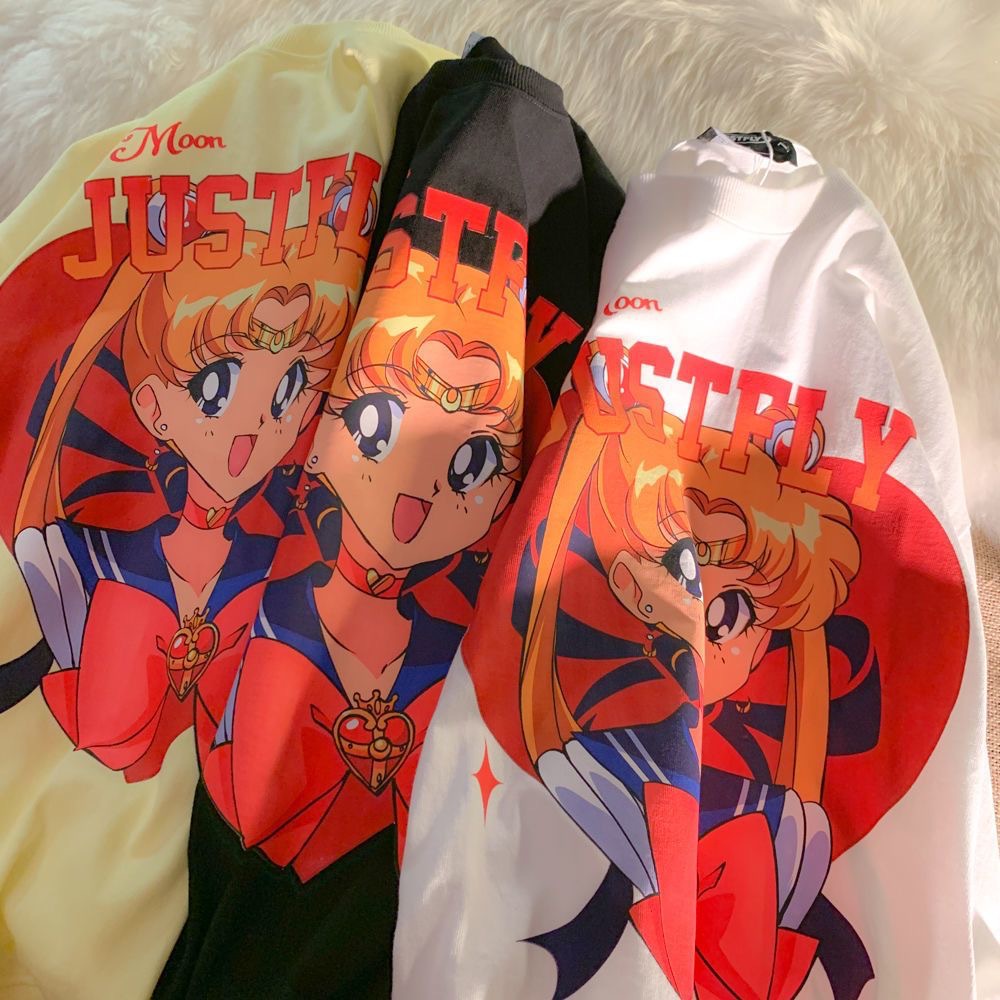 ÁO SWEATER IN HÌNH THUỶ THỦ MẶT TRĂNG ÁO NAM NỮ FORM RỘNG