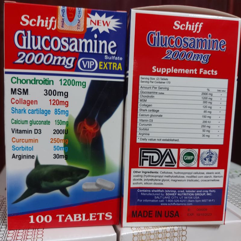 Viên uống Glucosamin MSM 2000mg