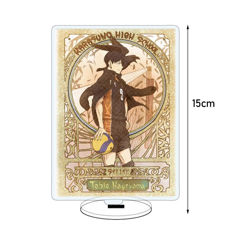 Mô hình nhân vật anime Haikyuu bằng acrylic có giá đỡ phong cách 2022 chất lượng cao