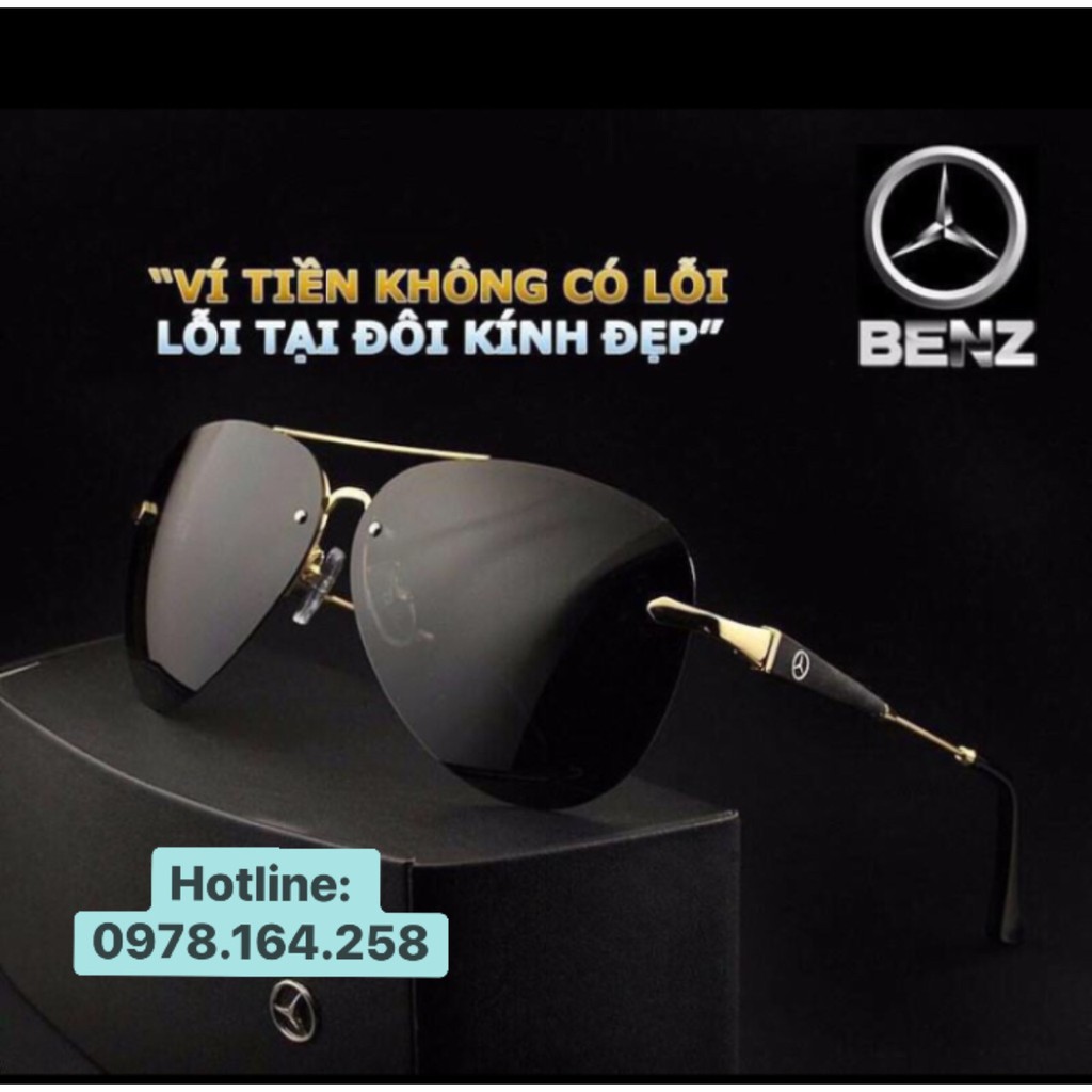 KÍNH MÁT MERCEDES CAO CẤP FULL BOX