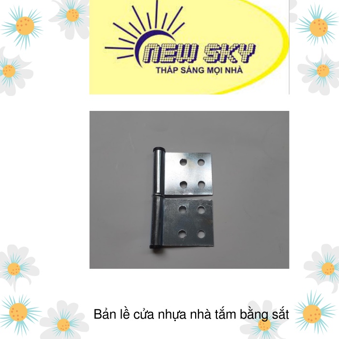 Bản lề cửa nhựa nhà tắm bằng sắt