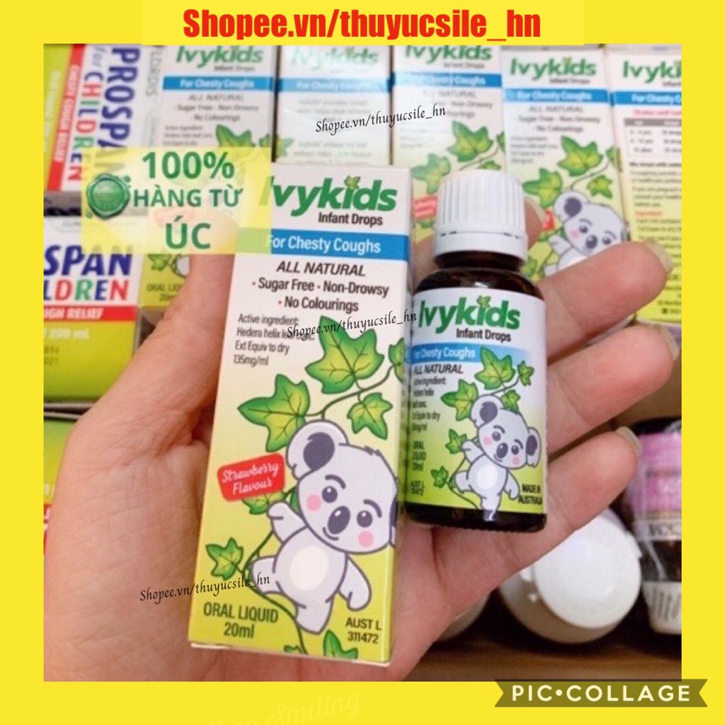 Tinh chất Ivykids ( Ivy Leaf) lọ 20ml Ivy Kids