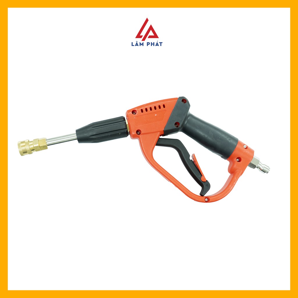 Súng Xịt Rửa Cao Áp LTK - 02 - Ngắn Đen Đỏ