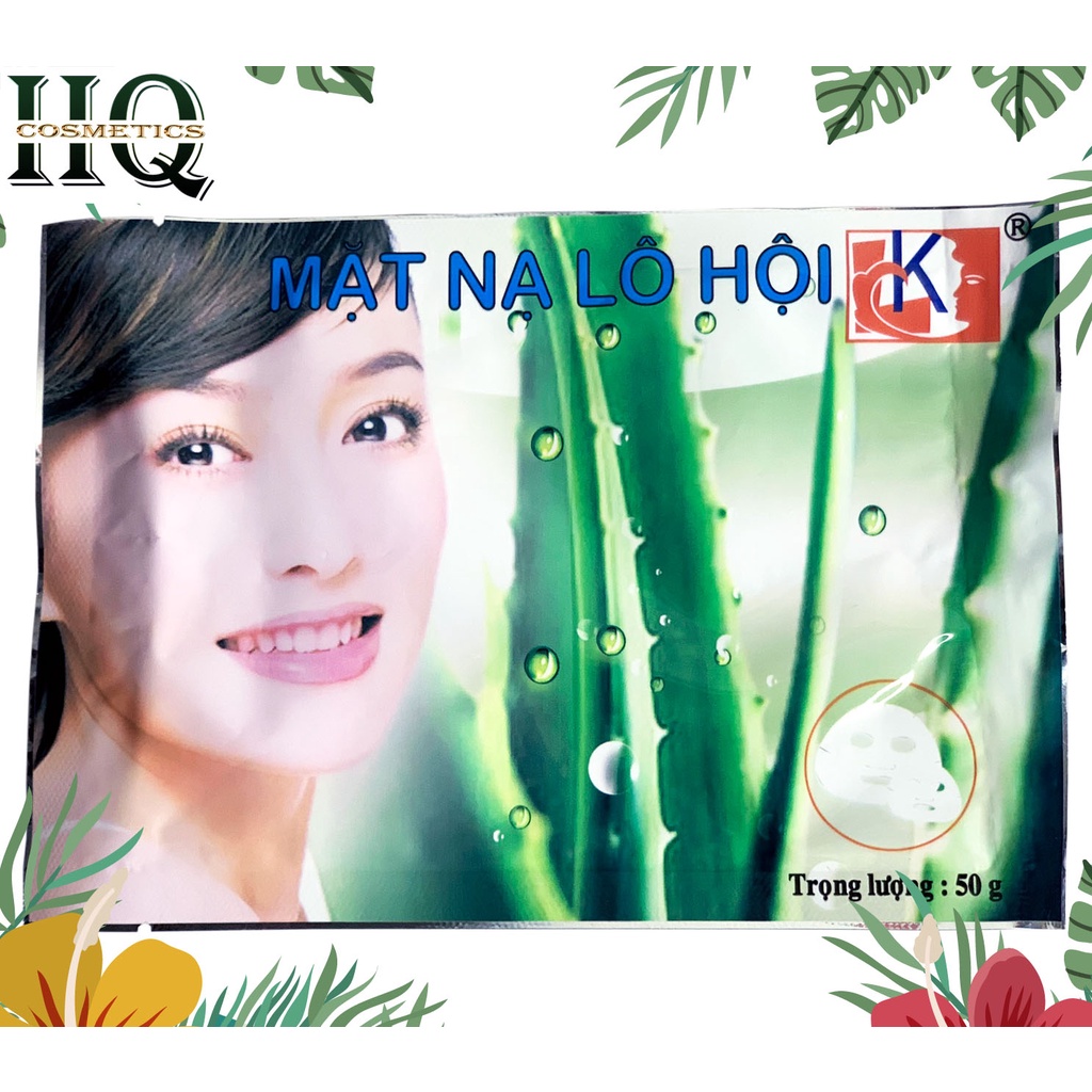 Đắp Mặt Nạ Dưỡng Trắng Da,Giảm Mụn LK 50g Có 7 Vị Lô Hội, Trái cây, Dâu tây, Dưa leo, Cà chua chanh, Ngọc Trai, Tam thất
