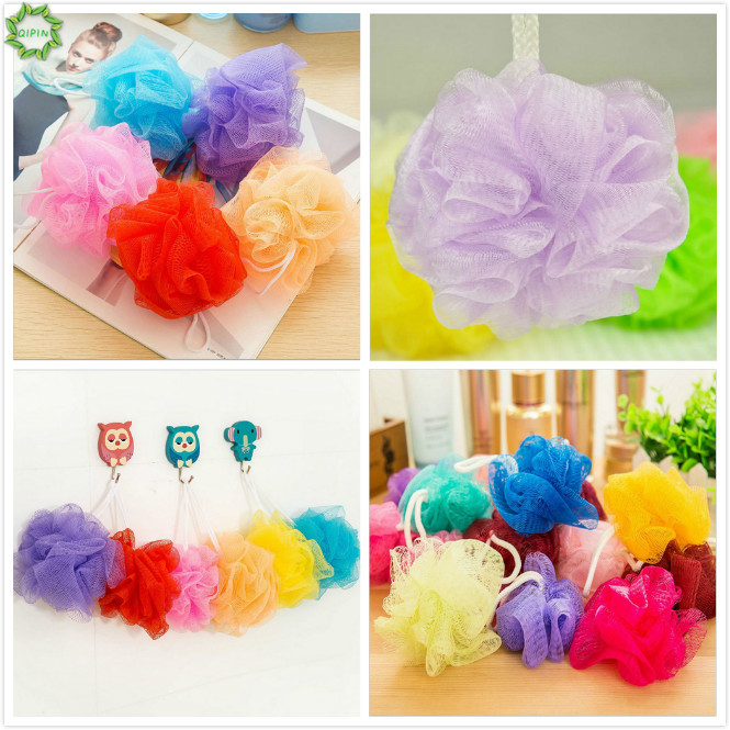 Bông tắm tròn mềm mại tiện dụng tại nhà