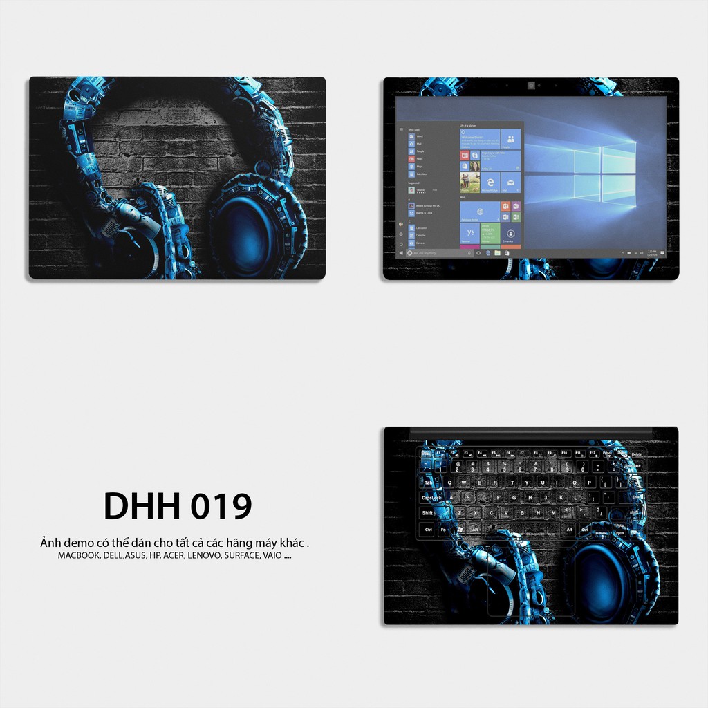 Miếng Dán Skin Laptop / Có mẫu decal dán cho tất cả các hãng máy tính