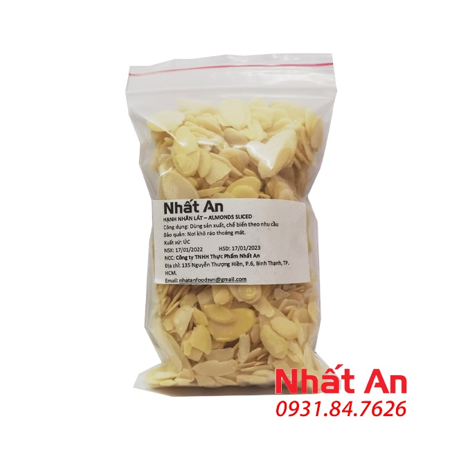 Hạnh nhân lát/ Almond Sliced 100gr