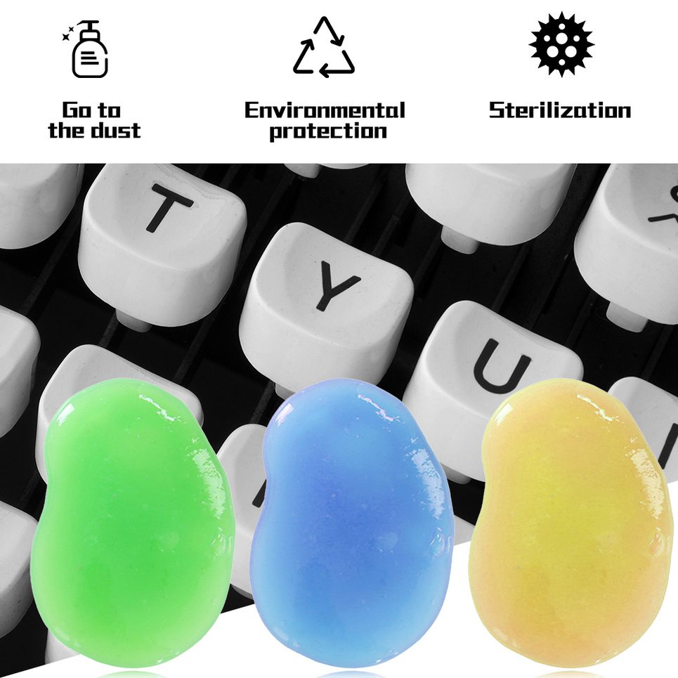 Keyboard Cleaner Cleaning Keyboard Car Wipe Clean Slimy Gel Glue Cleaner