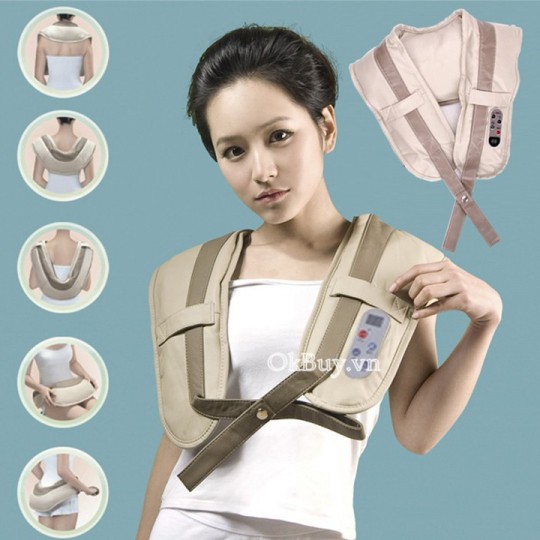 [FREESHIP] ĐAI MASSAGE VAI, CỔ, GÁY NECK W-808