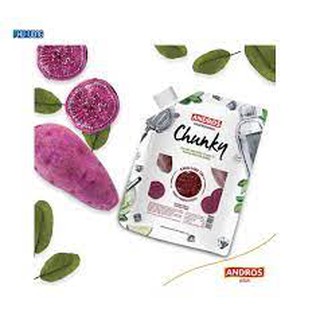 Mứt/ Sauce/ Sốt Trái Cây Andros Chunky Khoai Lang Tím 1kg - Thơm Ngon