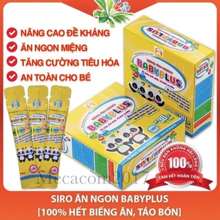 Siro ăn ngon babyplus, giúp bé hết biếng ăn, ngủ ngon - tieumykids_officialstore