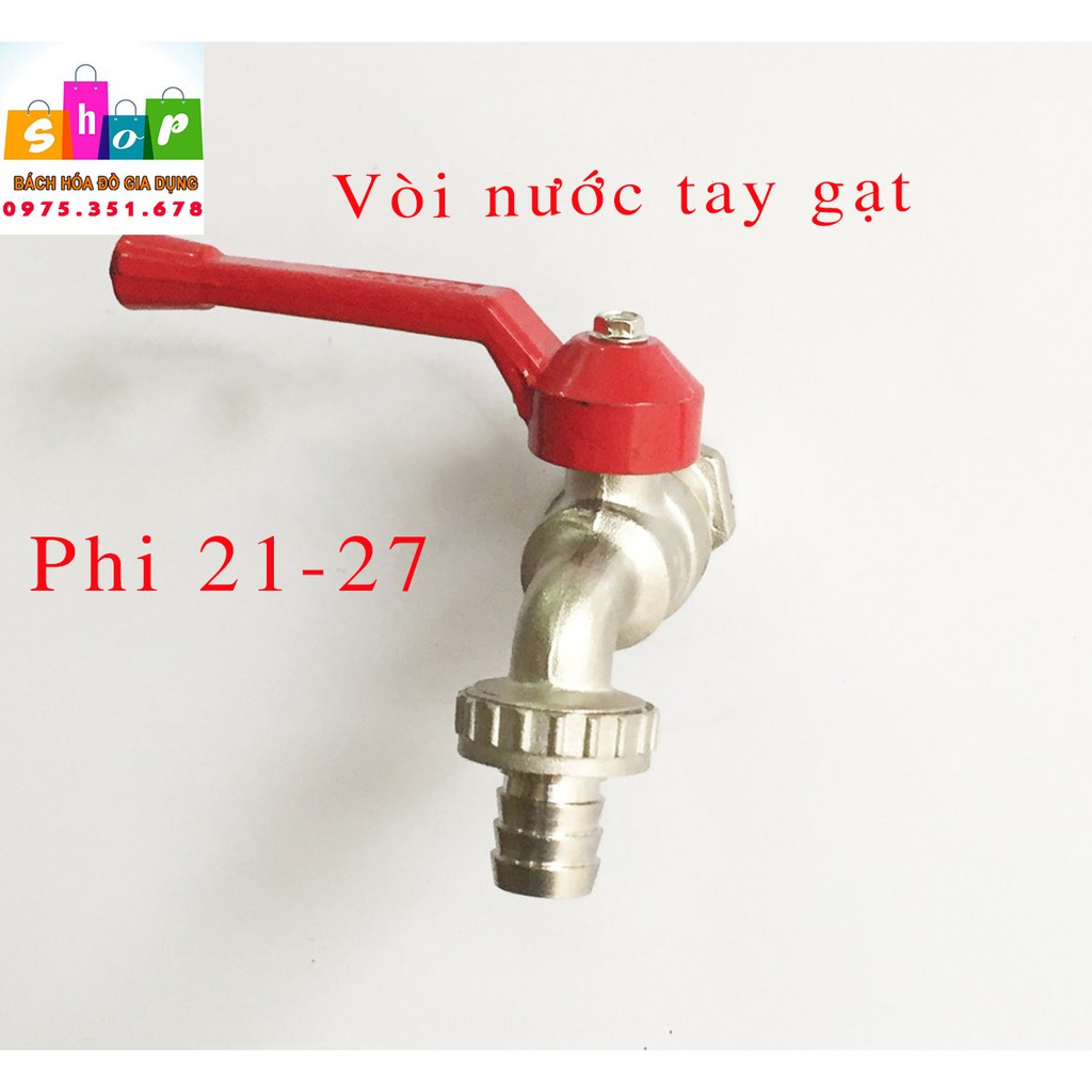 (Giá rẻ)Vòi nước tay gạt đồng và vòi tay gạt nhựa 21 bền đẹp- Giadung24h