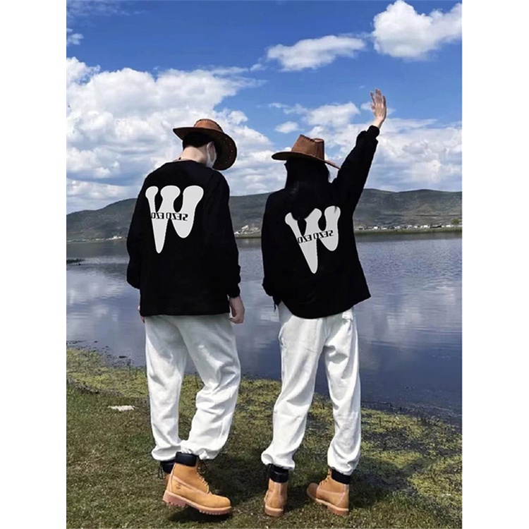 Áo sweater IHKKE phong cách hip hop Âu Mỹ thời trang cao cấp dành cho cặp đôi