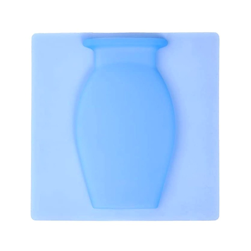 Chậu Hoa Silicone Cao Su Dính Tường Tái Sử Dụng Được