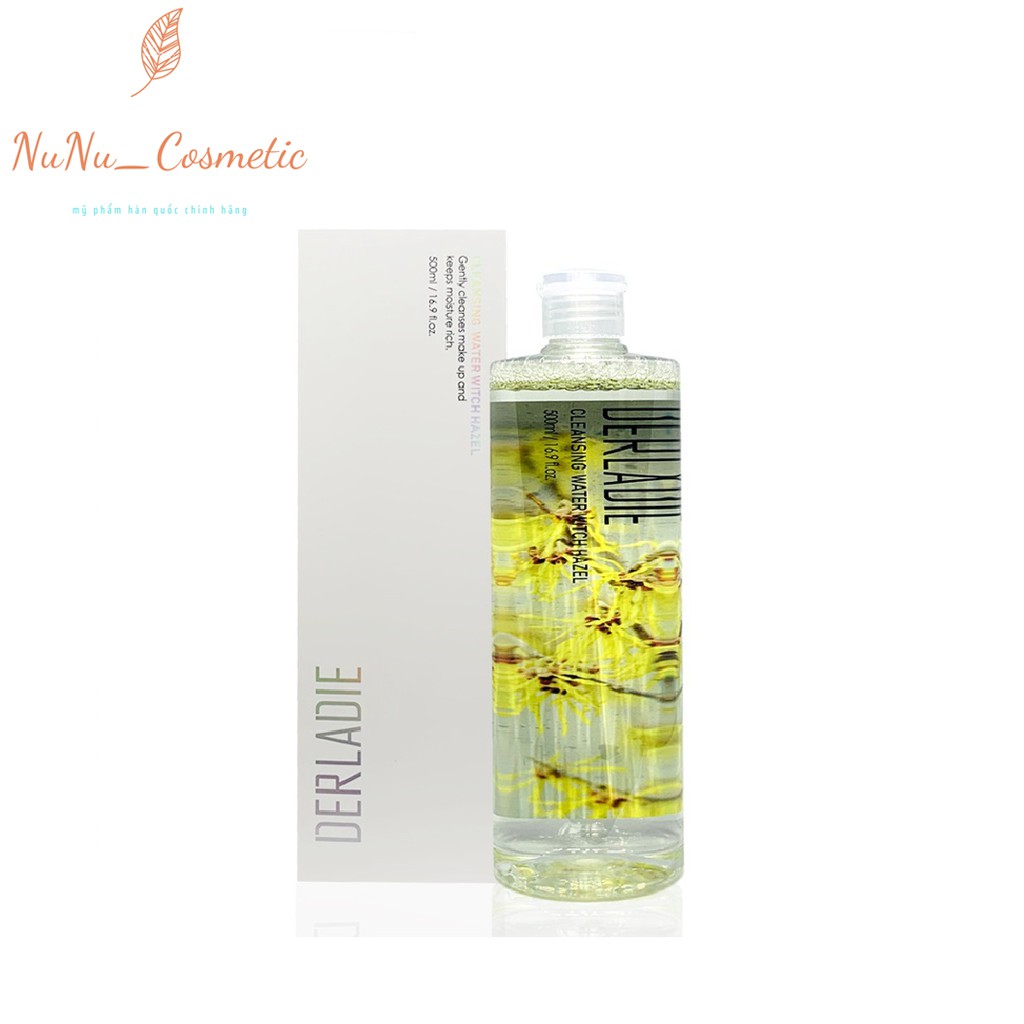 Nước tẩy trang Derladie Cleansing Water WITCH HAZEL