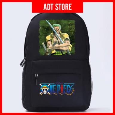 HOT BST Balo Đi Học One Piece Mũ Rơm ( Luffy,Ace, Zoro, Law, Râu Trắng,...)