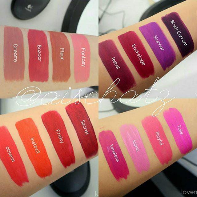 SON KEM LÌ L.A GIRL MATTE FLAT FINISH PIGMENT GLOSS