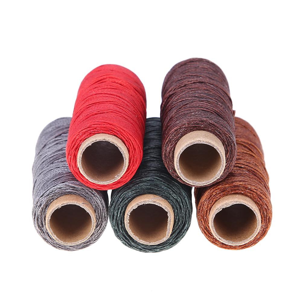 Cuộn chỉ may đồ da DIY chống thấm nước 150D dài 50m tiện dụng