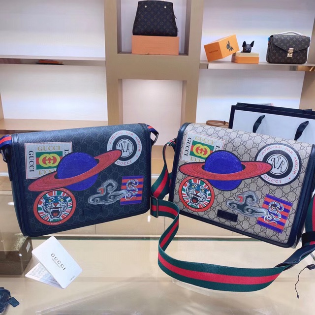 Túi đeo chéo nam đựng ipad Họa tiết hàng cao cấp