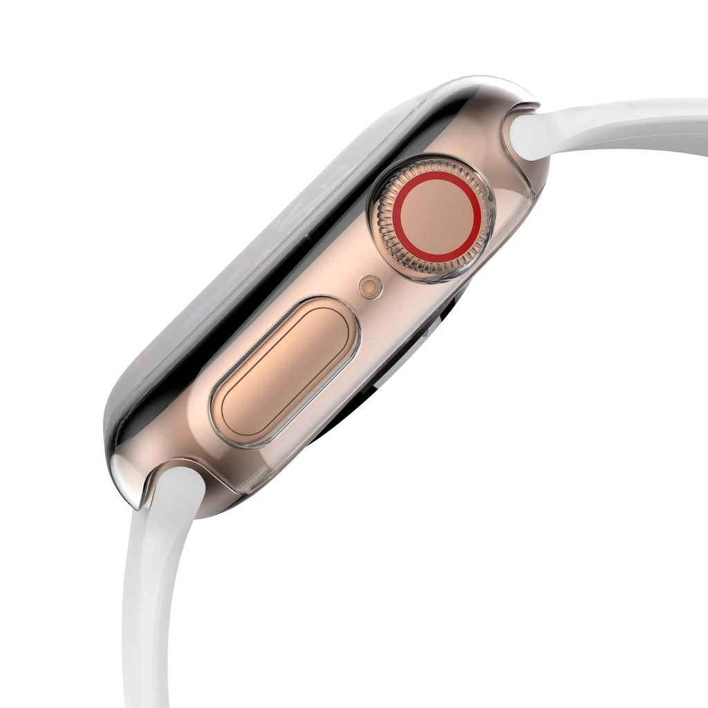 Ốp mặt trong suốt bảo vệ cho đồng hồ thông minh Apple Watch Series 1/2/3/4/5 6 SE (38/42mm)