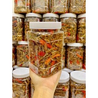 [FREESHIP 99K TOÀN QUỐC] Cá cơm rim tỏi ớt nhà làm 500gr
