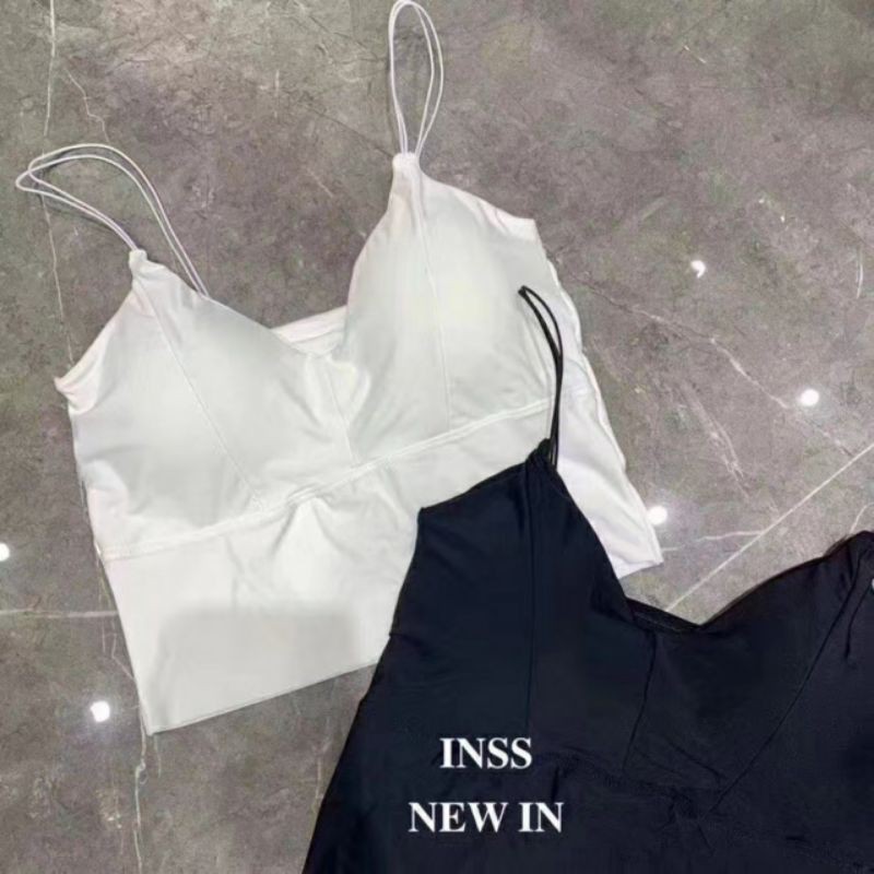 Mẫu Mới - Áo bra dây mảnh crotop 115