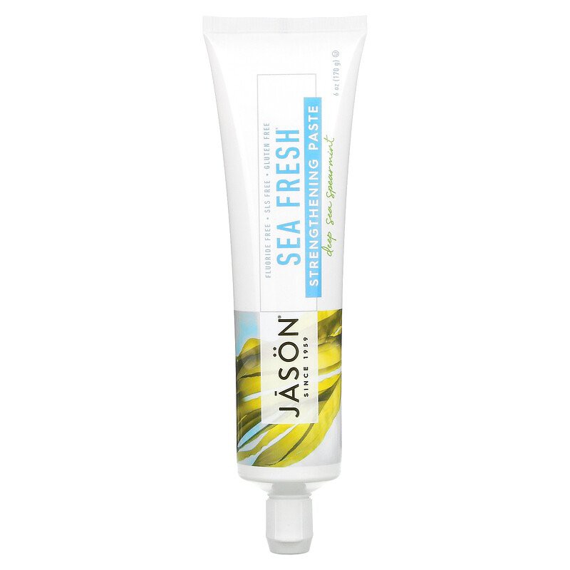 Kem đánh răng Jason Natural Sea Fresh hương bạc hà - iHerb việt Nam