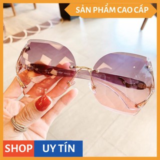 MẮT KÍNH NỮ THỜI TRANG ỐC, GỌNG CHẠM HÌNH HỒ LY CỰC KỲ SANG CHẢNH [HÀNG CAO CẤP]