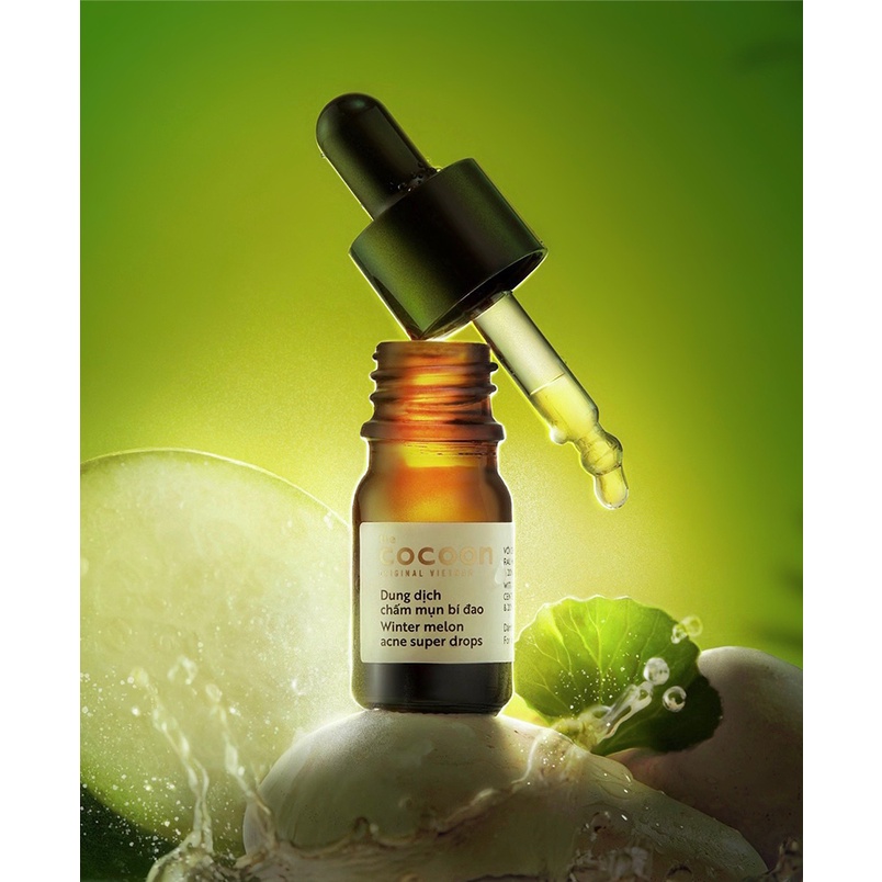 Dung dịch chấm mụn bí đao Cocoon 5ml ngừa mụn, sạch mụn