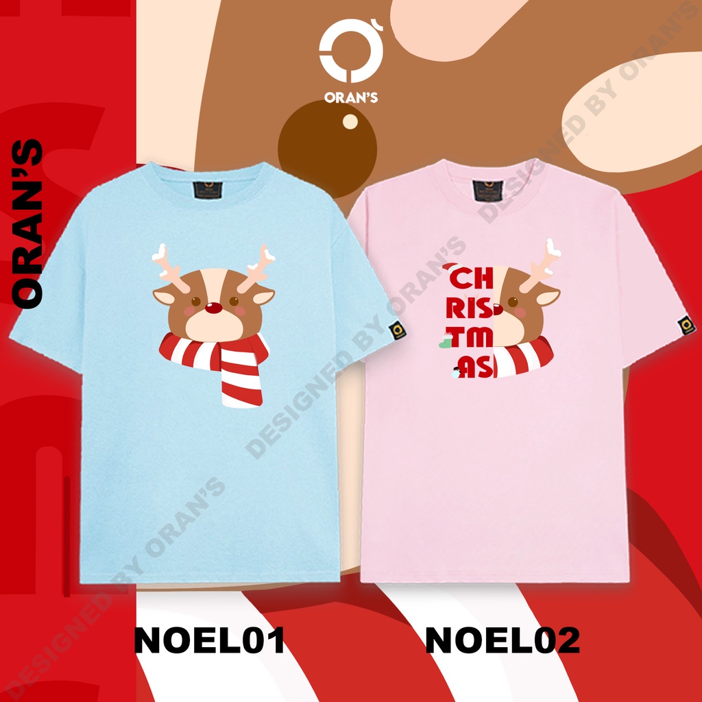 Áo Thun Tuần lộc Noel chất COTTON 4C cao cấp FULLBOX ORANS - ORAN'S TEE CHRISTMAS