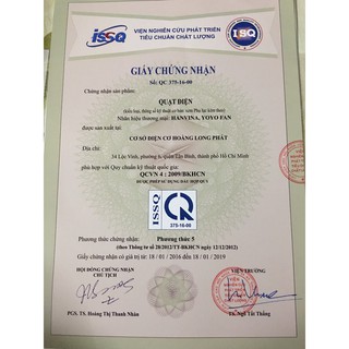 QUẠT BÀN B3 HANVINA