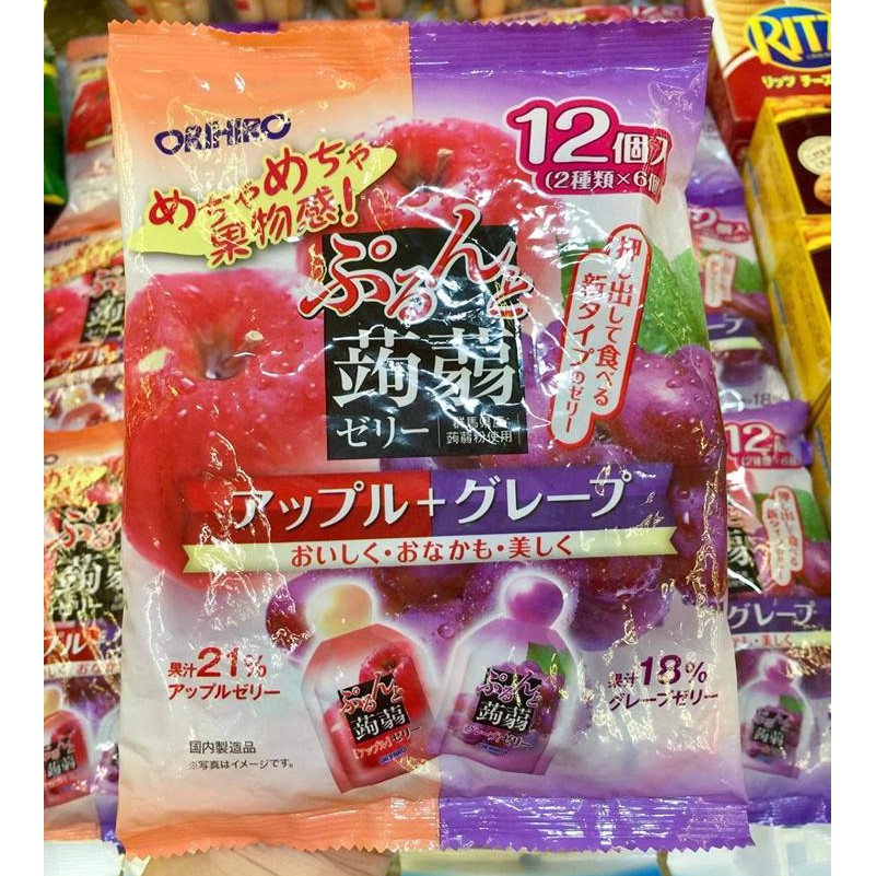 Thạch Trái Cây Orihiro Mix 2 Vị