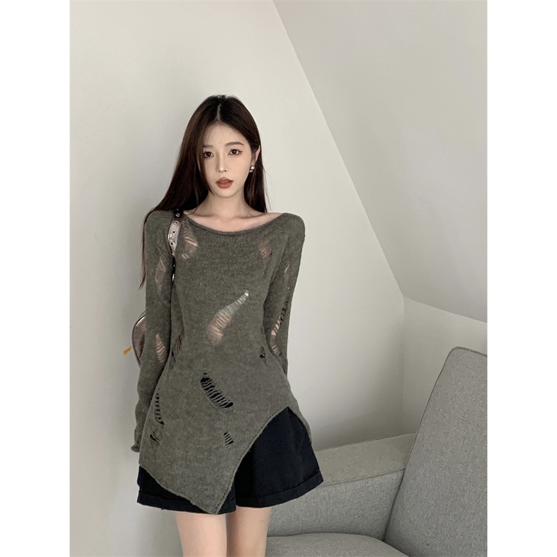 Áo Dệt Kim Thời Trang Hàn Quốc Dành Cho Nữ