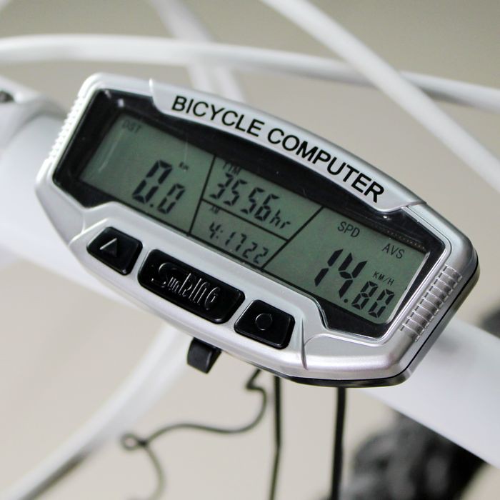 Đồng hồ tốc độ xe đạp SunDing SD-558A (Tiếng Anh) - hàng thanh lý