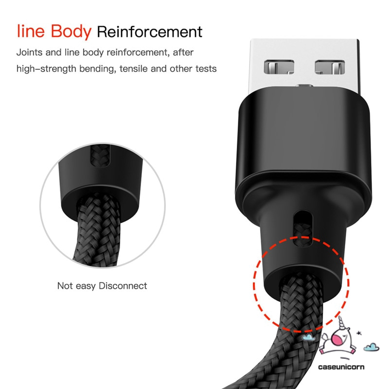 Cáp sạc nhanh thiết kế 3 trong 1 cổng Micro Usb Type C thích hợp cho Iphone