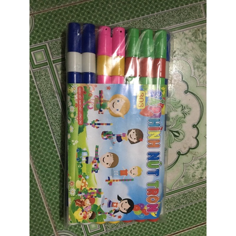 xếp hình nút tròn 303