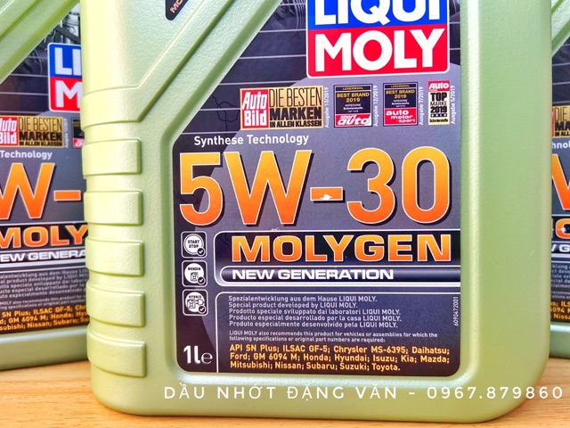 Dầu Nhớt xe tay Ga Tổng Hợp Liqui Moly Gen 5W30 chính hãng Đức